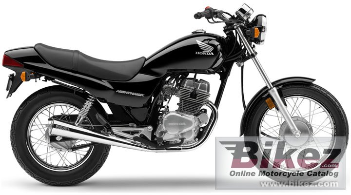 Big Honda cb250 nighthawk picture and wallpaper from Bikez.com